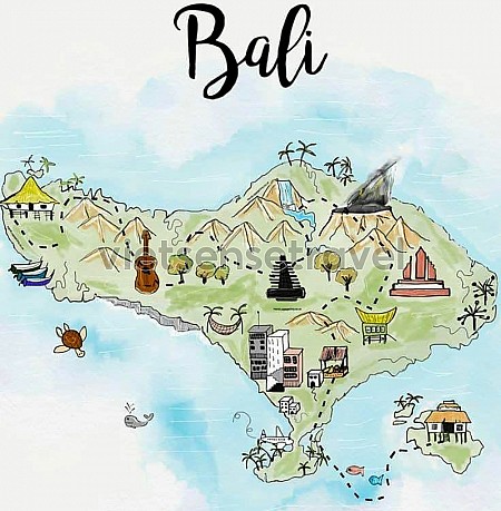 Có bản đồ Bali trong tay- Ngại gì không khám phá.