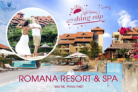 Romana resort & spa Mũi Né 2 đêm