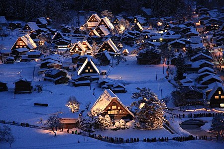 Thông tin Lễ hội mùa đông Shirakawago Winter Light - up