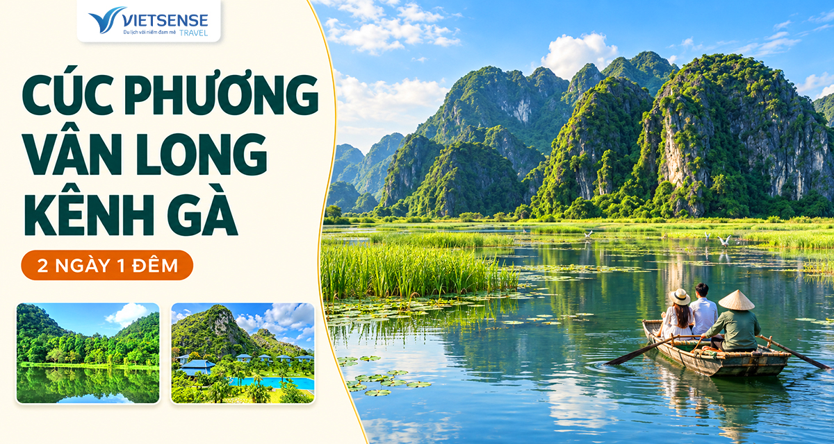 Hà Nội - Cúc Phương - Vân Long - Kênh Gà 2 Ngày 1 Đêm