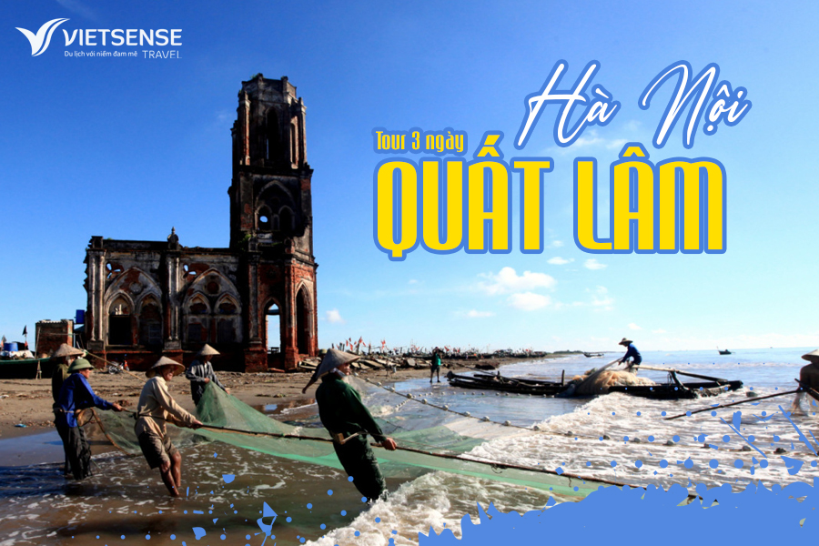 Tour biển Quất Lâm 3 Ngày 2 Đêm khởi hành từ Hà Nội