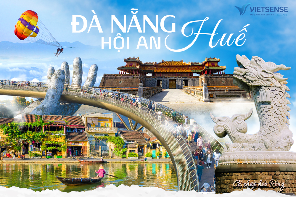 Tour khám phá Đà Nẵng, Hội An, Huế 4 ngày 3 đêm