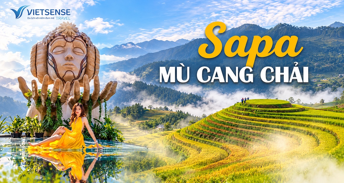 Tour Mù Cang Chải - Sapa 4 ngày 3 Đêm giá tốt check in Fansipan