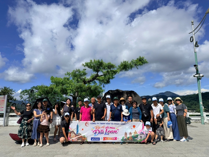 Tour mùa thu Đài Loan 5 ngày: Đài Bắc Đài Trung - Nam Đầu - Cao Hùng 