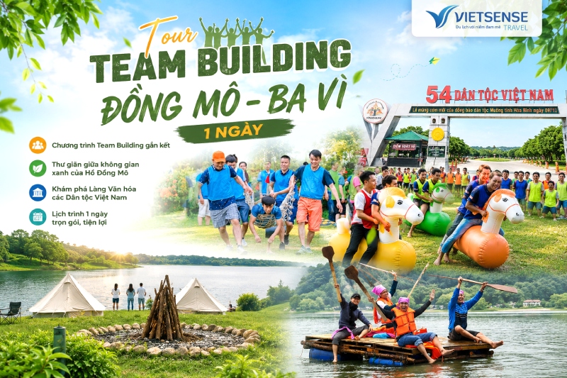 Tour Team Building Đồng Mô - Ba Vì 1 ngày giá ưu đãi