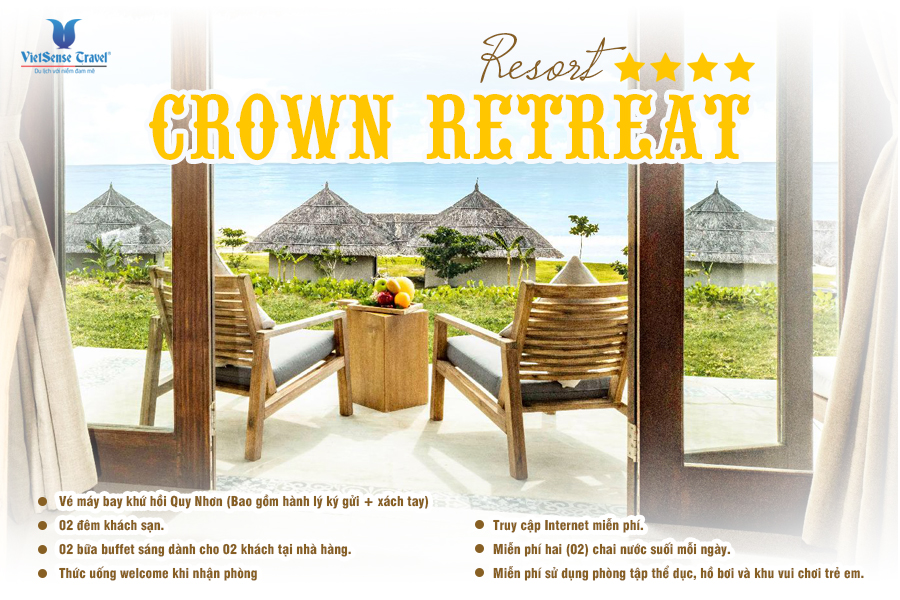 Combo Crown Retreat Resort Quy Nhơn