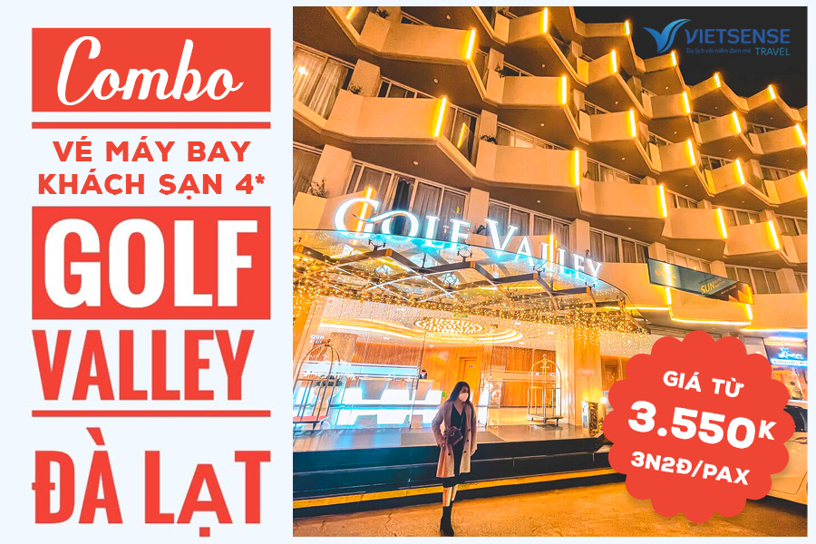 Combo Golf Valley Đà Lạt
