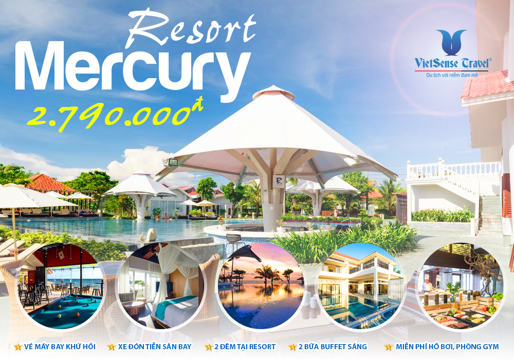 Combo Mercury resort Phú Quốc