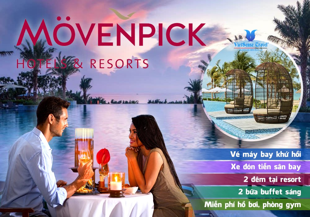 Combo Phú Quốc - Movenpick Waverly Resort