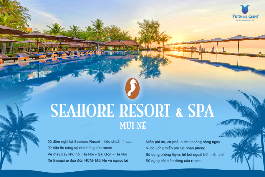 Combo Seahore resort & spa Mũi Né