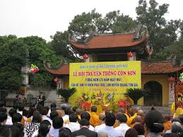 Du Lịch Lễ Hội:  Côn Sơn - Kiếp Bạc - Đền thờ Chu Văn An