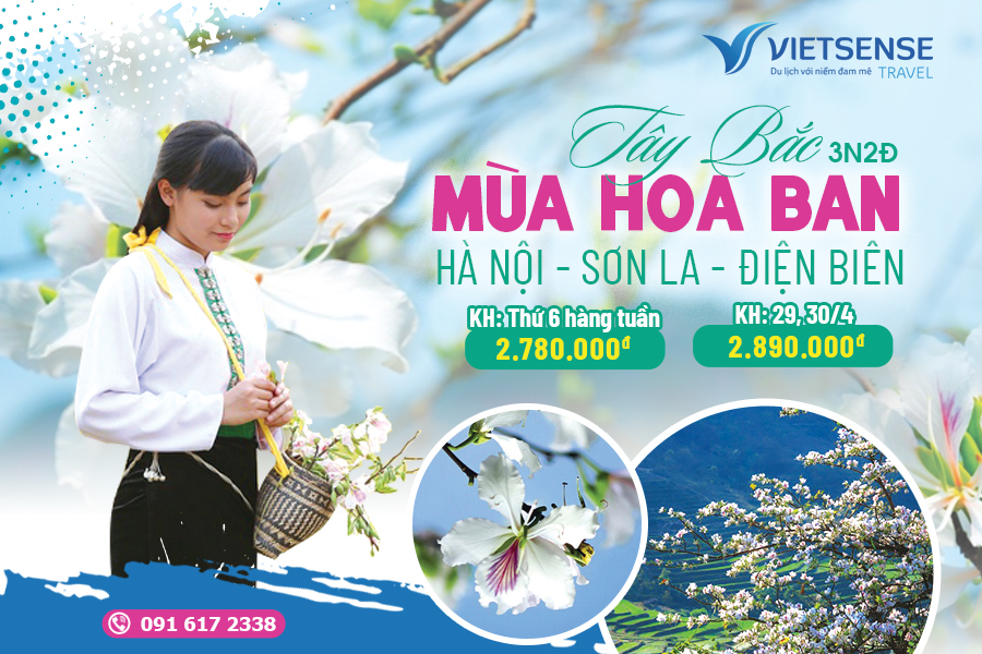 Tour Tây Bắc Mùa Hoa Ban Nở từ Hà Nội