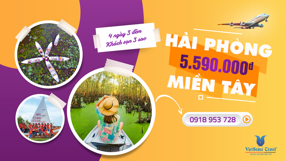 Hành trình 5 Tỉnh Tây Nam Bộ