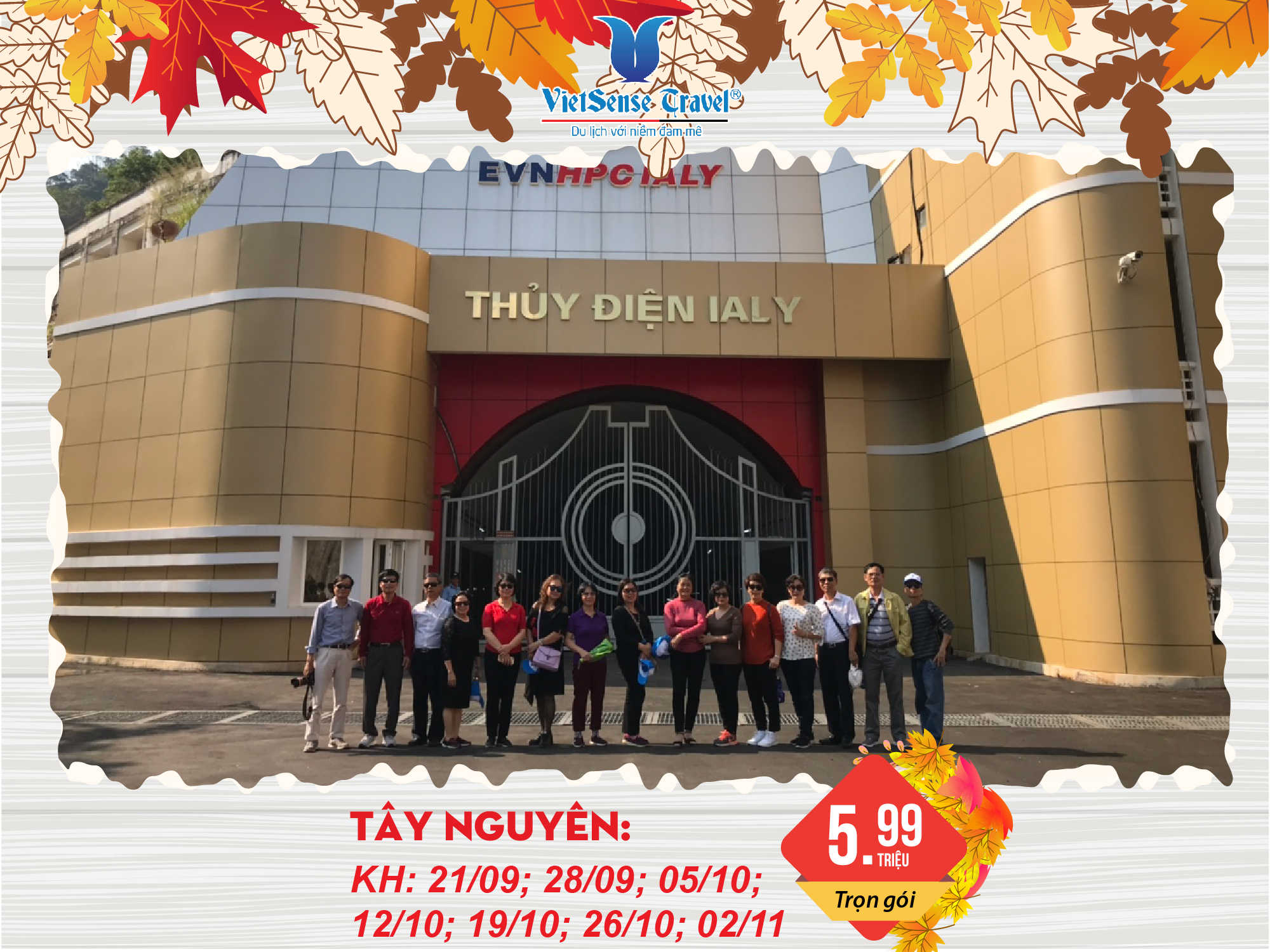 LỊCH KHỞI HÀNH TOUR NỘI ĐỊA MÙA THU