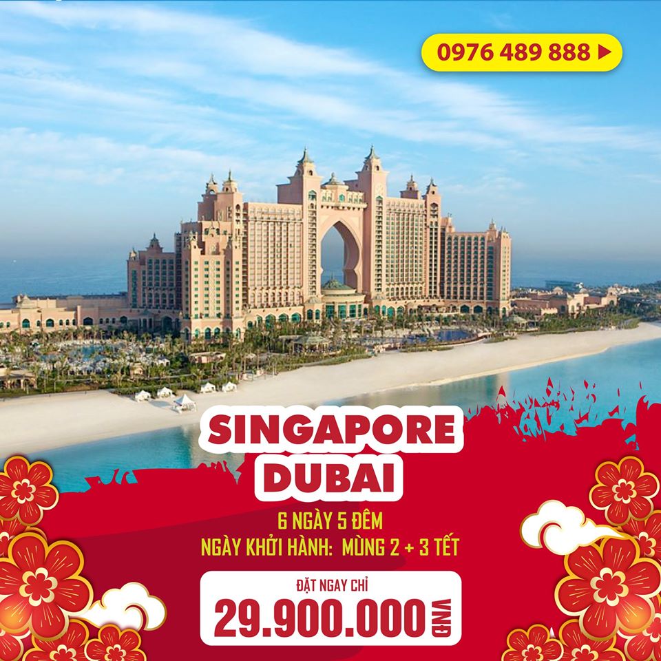 LỊCH KHỞI HÀNH TOUR NƯỚC NGOÀI TẾT NGUYÊN ĐÁN