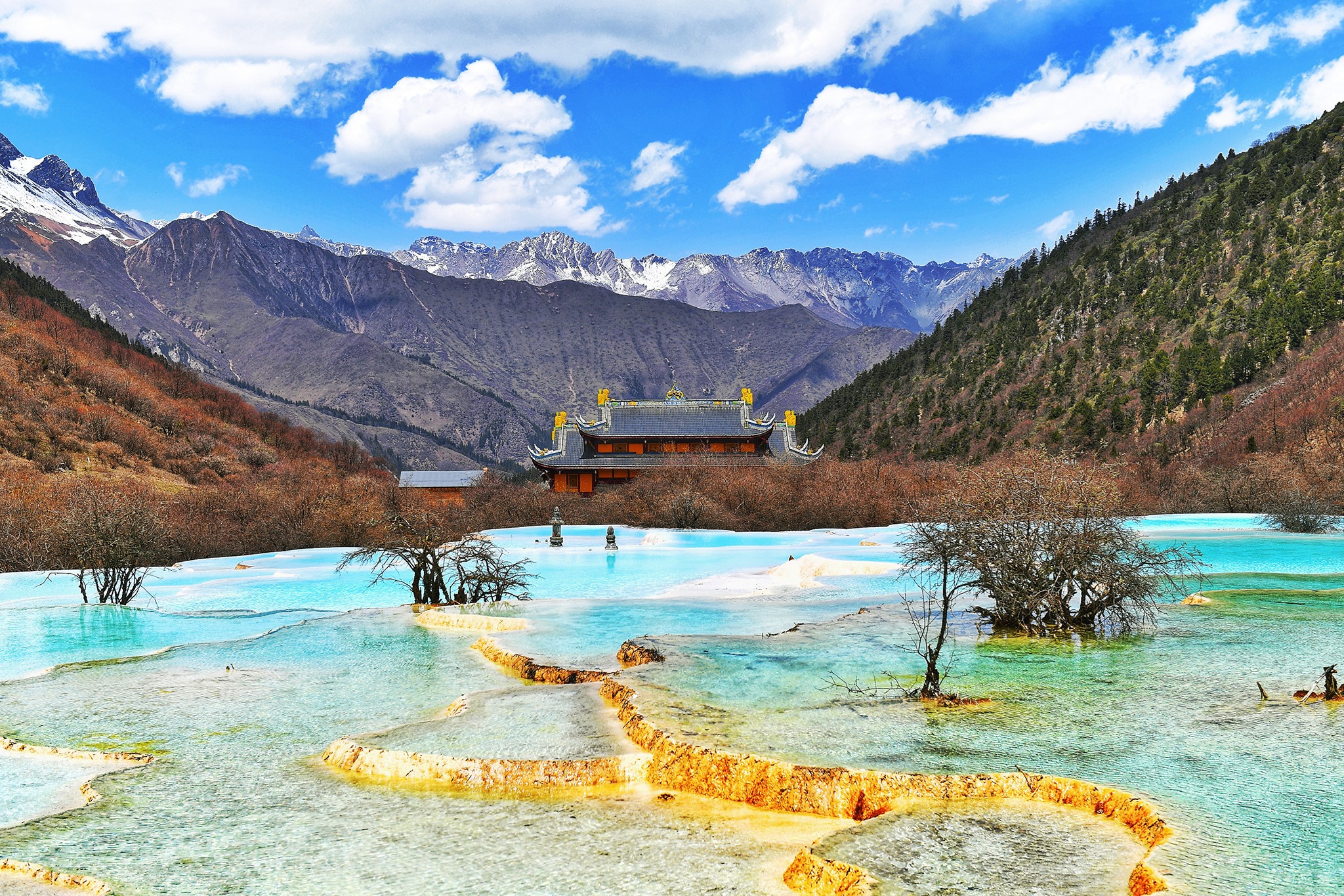 Nam Ninh - Thành Đô - Cửu Trại Câu - Đô Giang Yển