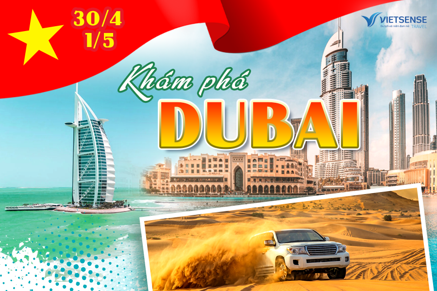Tour 30/4-1/5 Dubai
