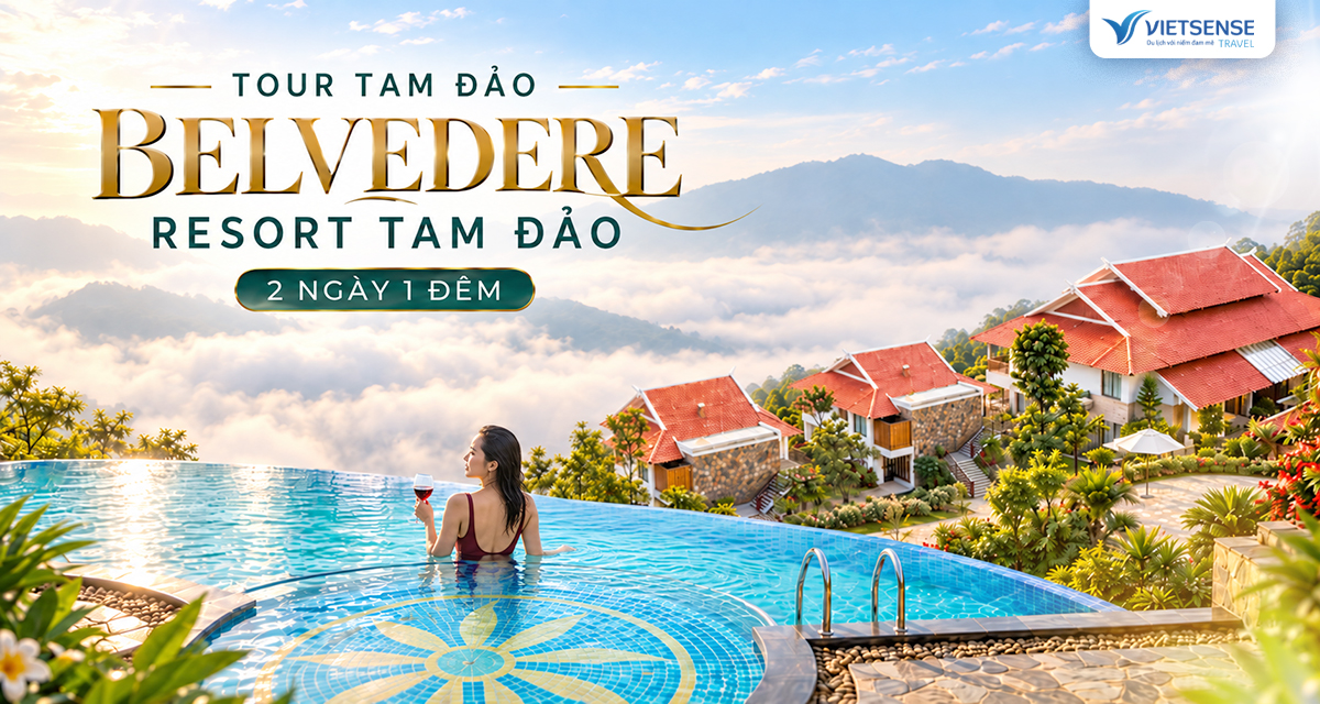 Tour Belvedere Resort Tam Đảo 2 ngày 1 đêm trọn gói