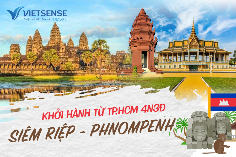 Tour Campuchia Từ Hồ CHí Minh