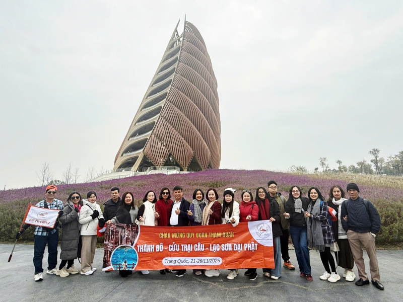 Tour Cửu Trại Câu 6N5Đ - Thành Đô - Đô Giang Yển đi từ Hà Nội