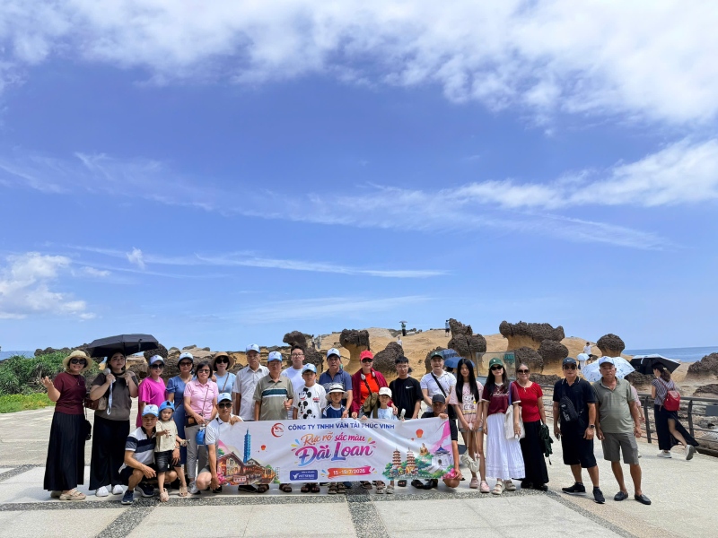 Tour Đài Loan Đài Bắc Đài Trung Cao Hùng 5 ngày 4 đêm