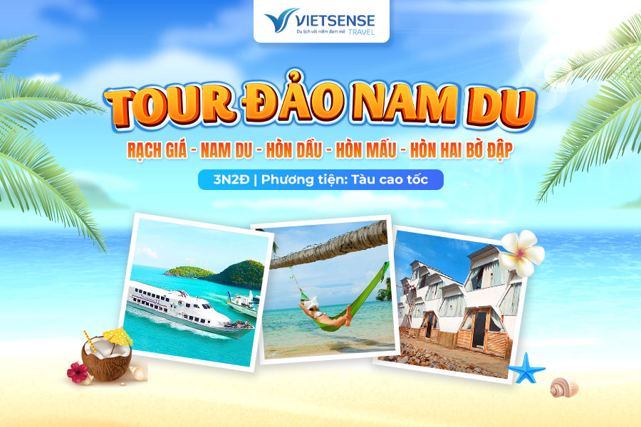 Tour Đảo Nam Du Rạch Giá 4 Ngày 3 Đêm