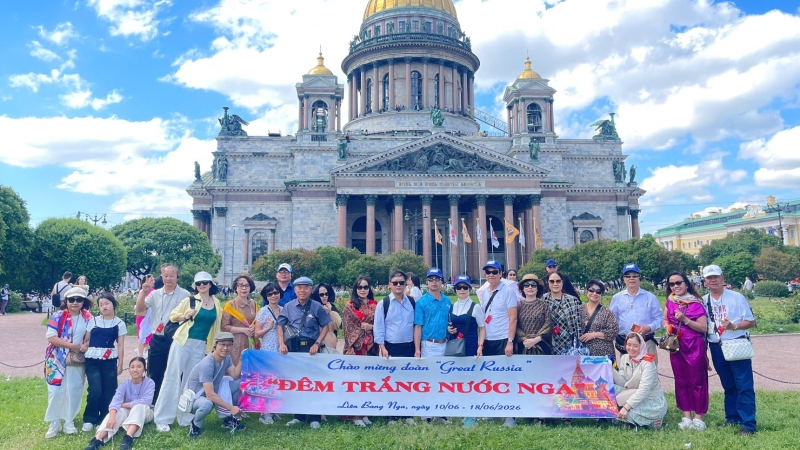 Tour Đêm Trắng Nước Nga