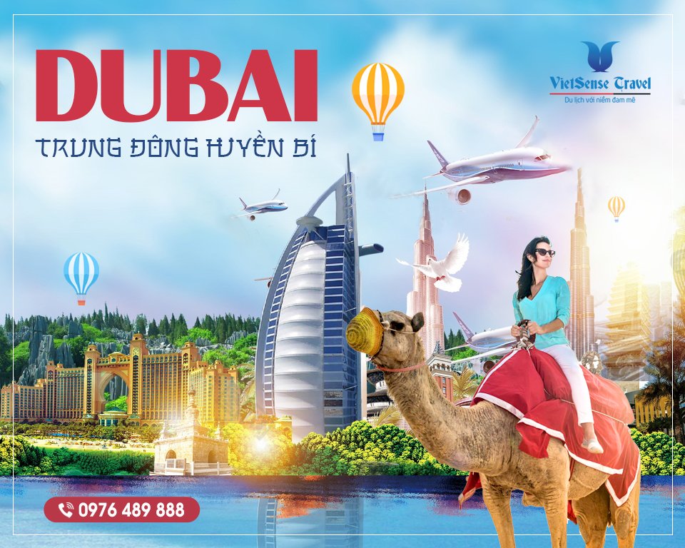Tour đón Tết Nguyên Đán ở Dubai