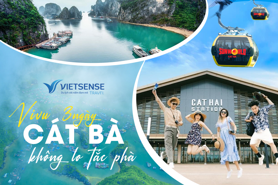 Tour Du Lịch Cát Bà Cáp Treo Phù Long 3 Ngày 2 Đêm