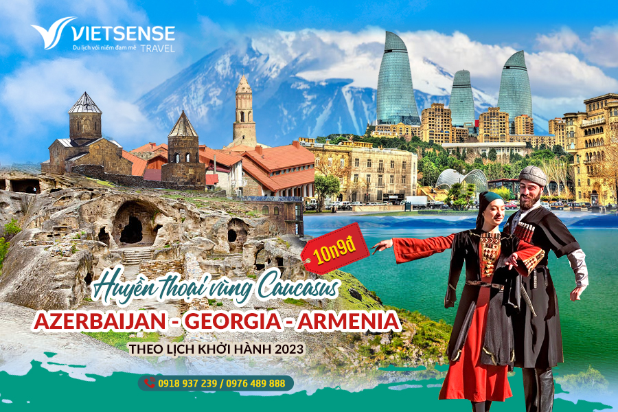 Tour du lịch Caucasus 10 ngày
