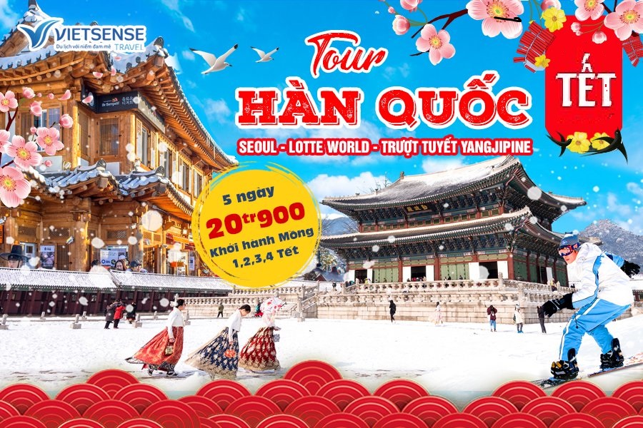 Tour Du Lịch Hàn Quốc Tết Nguyên Đán 2025