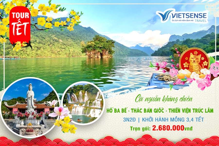 Tour Du Lịch Hồ Ba Bể Thác Bản Giốc Tết Âm Lịch