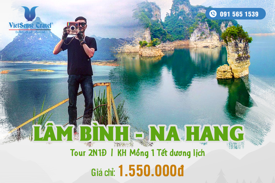 Tour du lịch Lâm Bình - Hồ Sinh Thái Na Hang - Thác Mơ - Suối Nước Nóng