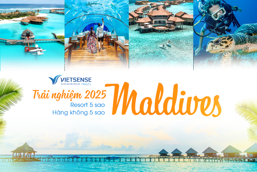 Tour du lịch Maldives 5 ngày 4 đêm
