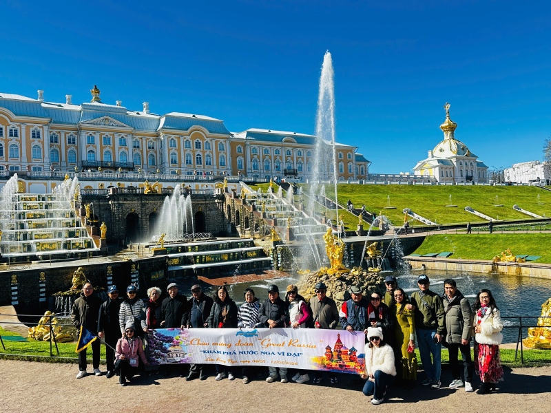 Tour du lịch Nga: Matxcova - Saint Peterburg 9 ngày 8 đêm