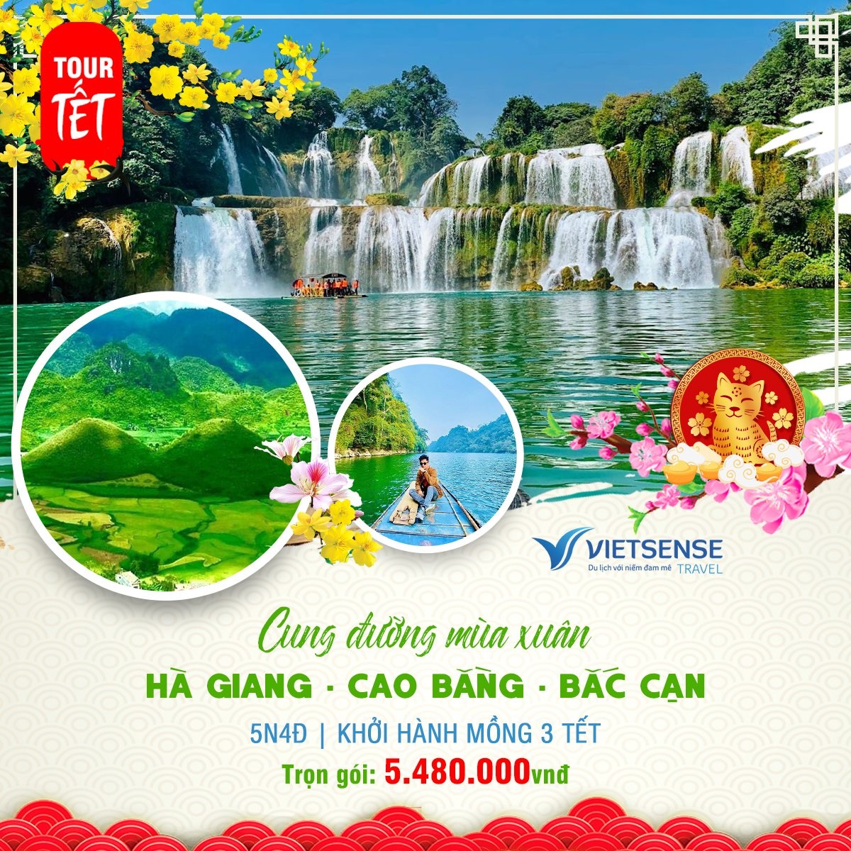 Tour du lịch Tây Đông Bắc tết Nguyên đán