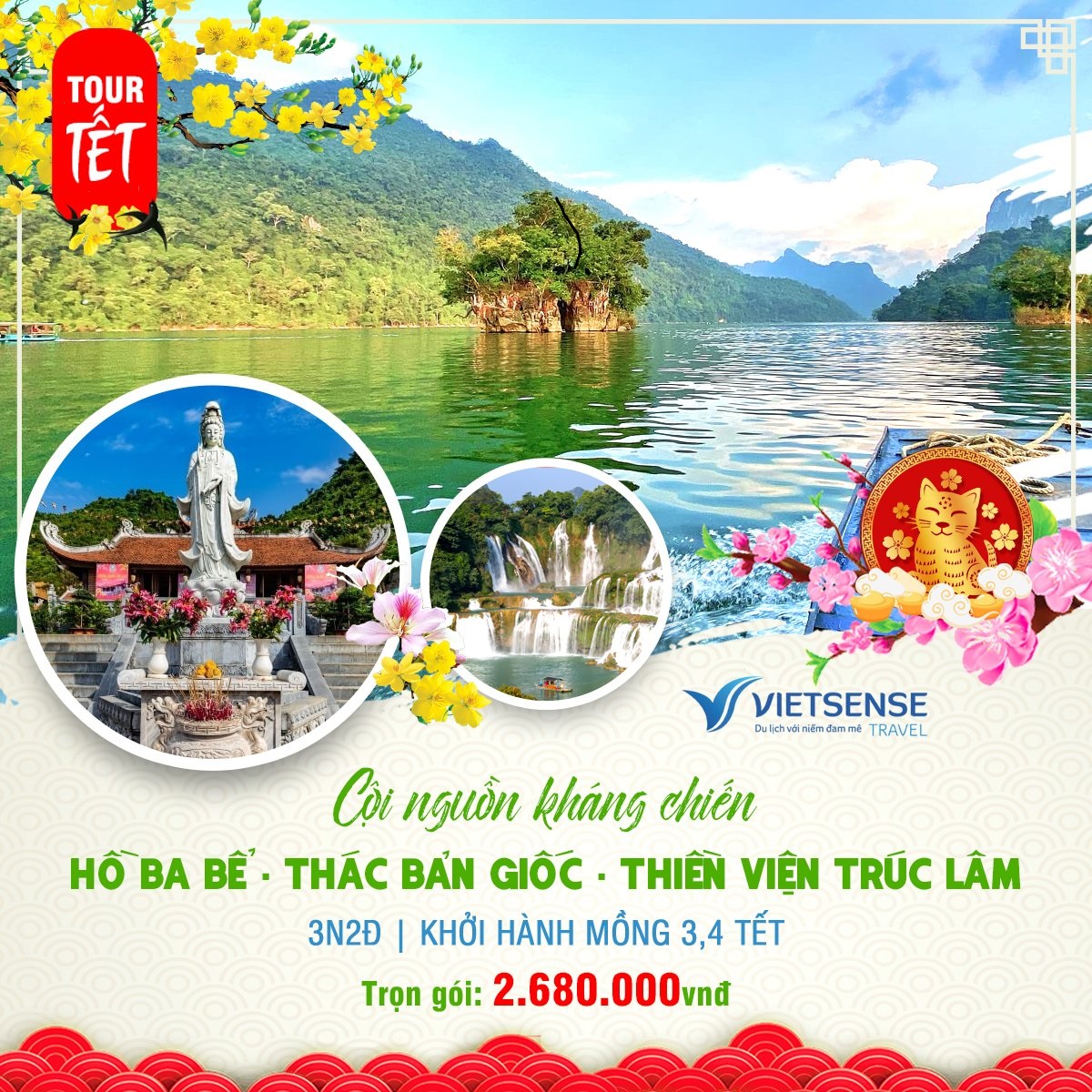 Tour du lịch Tây Đông Bắc tết Nguyên đán