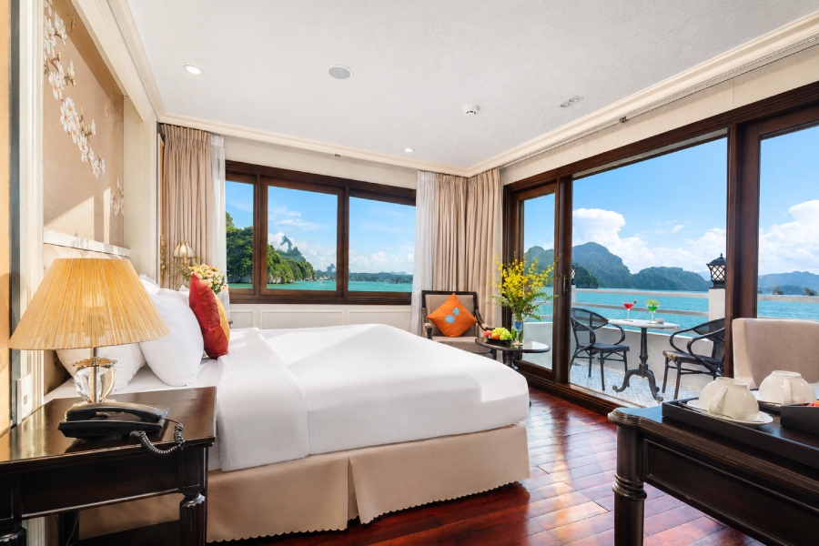 Tour du thuyền Athena Luxury 2 ngày 1 đêm