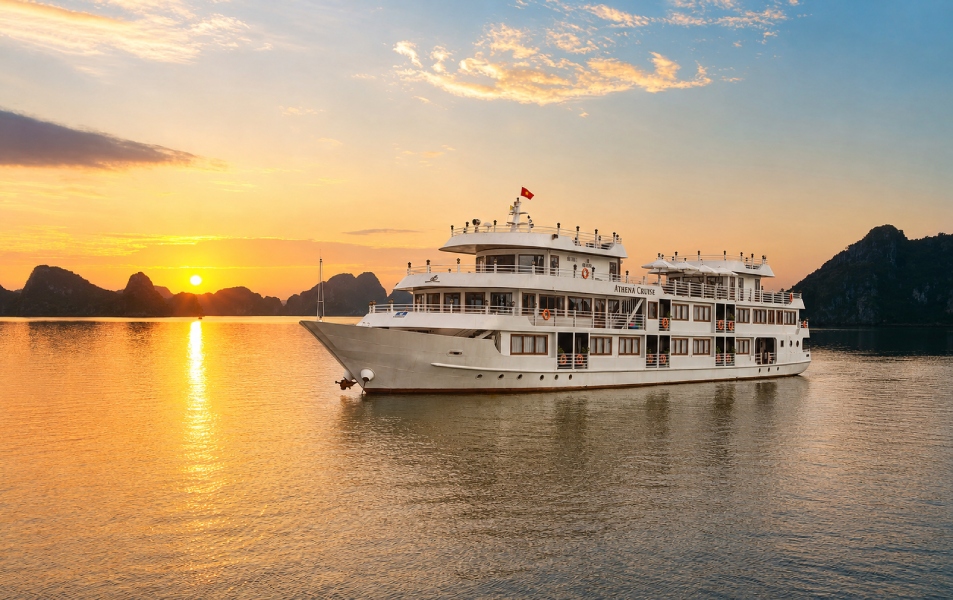 Tour du thuyền Athena Luxury 2 ngày 1 đêm