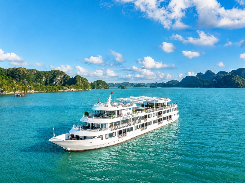 Tour du thuyền Athena Luxury 2 ngày 1 đêm