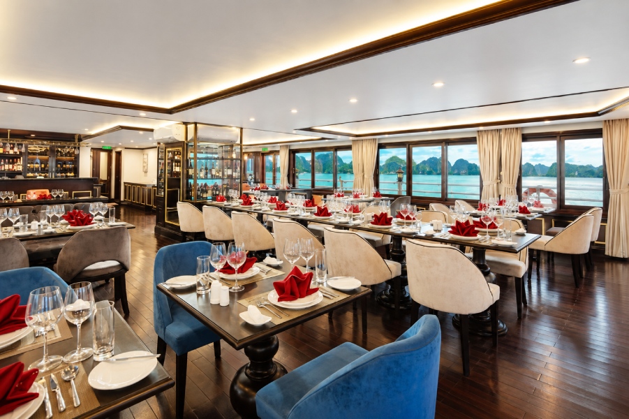 Tour du thuyền Athena Luxury 2 ngày 1 đêm