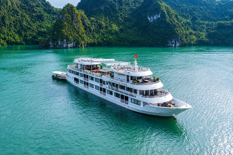 Tour du thuyền Athena Luxury 2 ngày 1 đêm