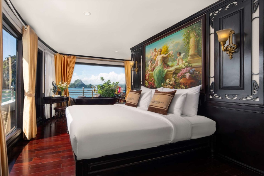 Tour du thuyền Athena Royal 2 ngày 1 đêm