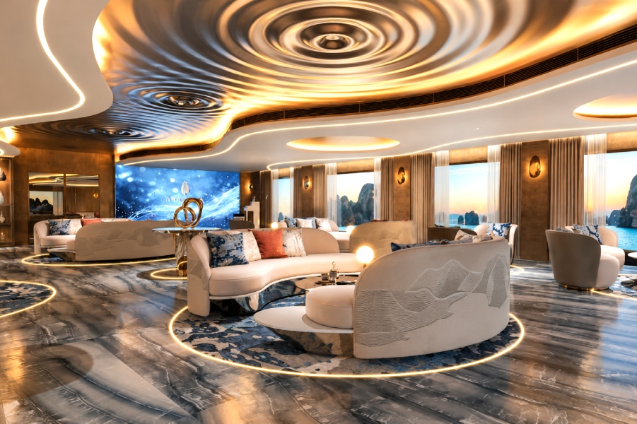 Tour du thuyền Athena Royal 2 ngày 1 đêm