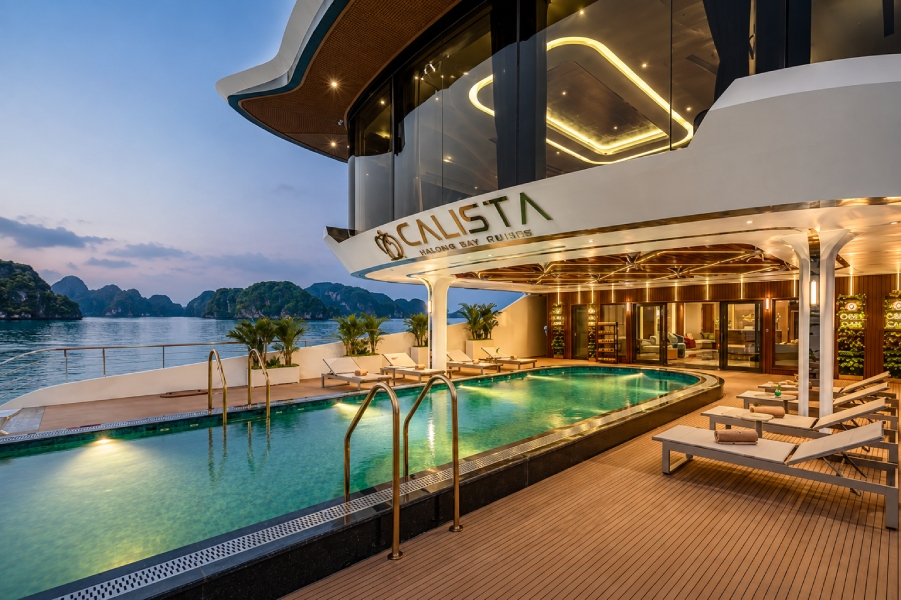 Tour du thuyền Calista 2 ngày 1 đêm