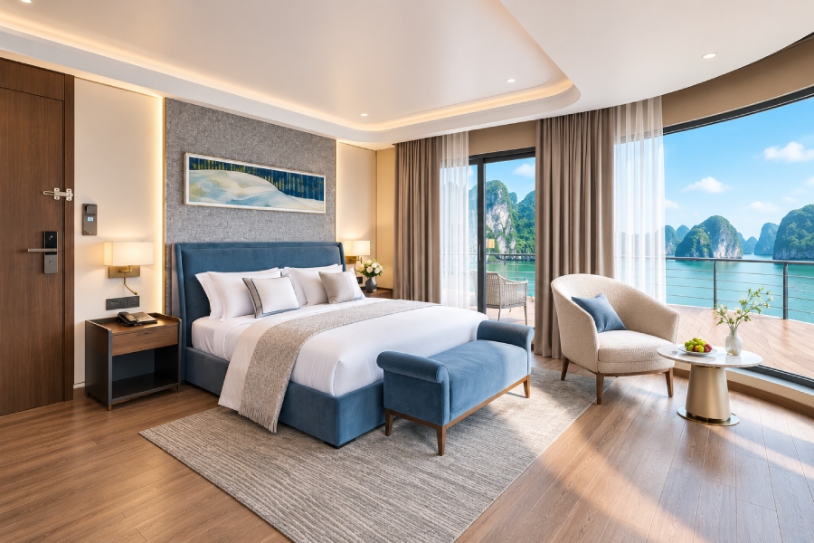 Tour du thuyền Calista 2 ngày 1 đêm