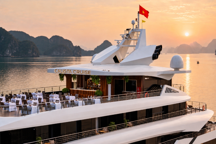 Tour du thuyền Calista 2 ngày 1 đêm