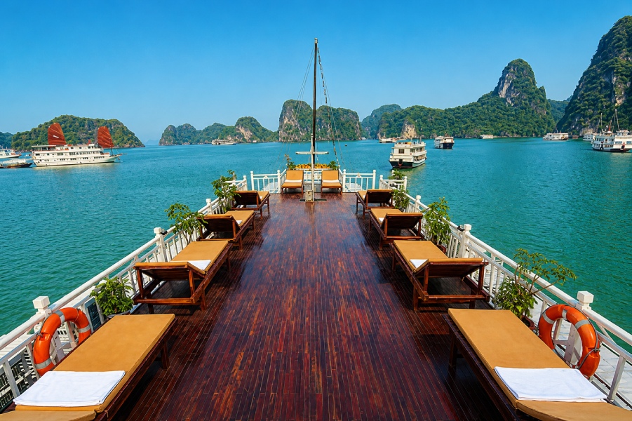 Tour Du Thuyền Majestic 2 Ngày 1 Đêm