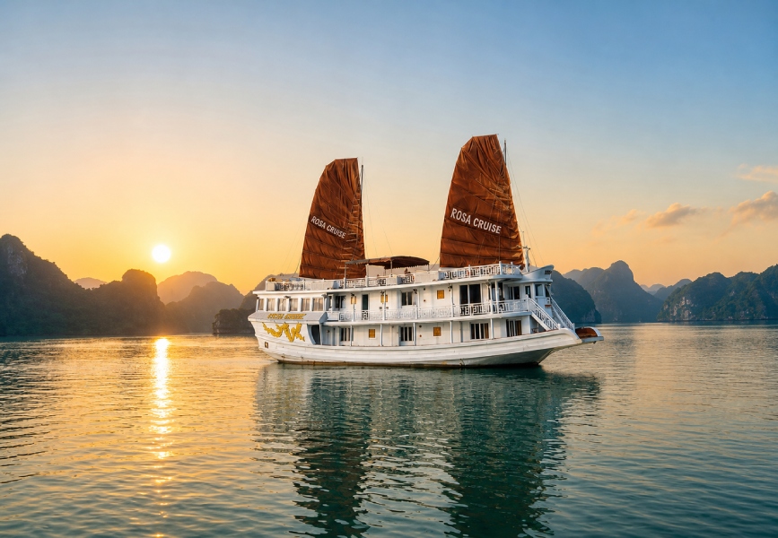 Tour Du Thuyền Rosa 2 Ngày 1 Đêm