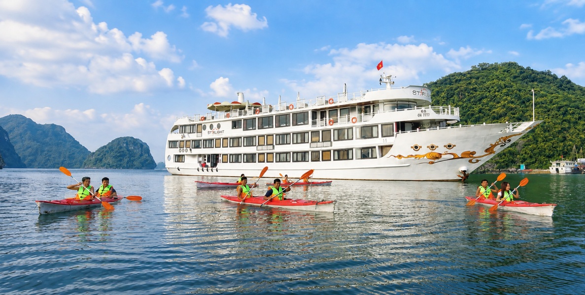 Tour du thuyền Starlight 2 ngày 1 đêm